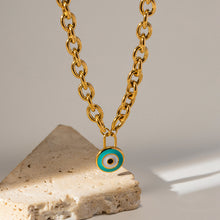 Load image into Gallery viewer, Round Eye Necklace
