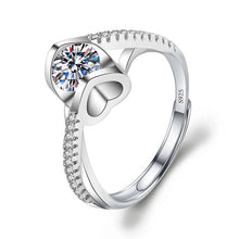 Load image into Gallery viewer, S925  silver diamond ring
