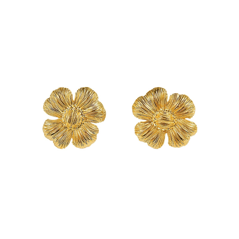 French Four Leaf Clover Earrings