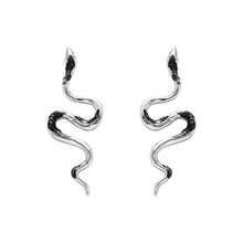 Load image into Gallery viewer, Medusa Long Snake shaped Earrings
