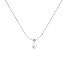 Load image into Gallery viewer, High-grade pearl sterling silver Necklace
