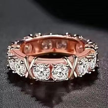 Load image into Gallery viewer, Zircon Inlaid Ring
