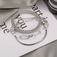 Load image into Gallery viewer, Snake Bone Chain Multi-layer Bracelet

