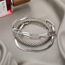 Load image into Gallery viewer, Snake Bone Chain Multi-layer Bracelet
