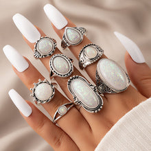 Load image into Gallery viewer, Gemstone Set 8-piece Ring

